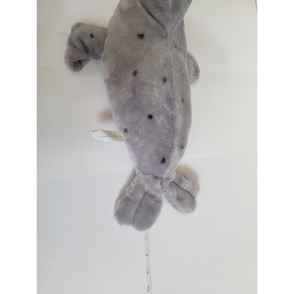 Wish Pets Gray Spotted Seal Sally Sue Stuffed Animal Plush 15" & Fiesta Otter - Picture 6 of 8